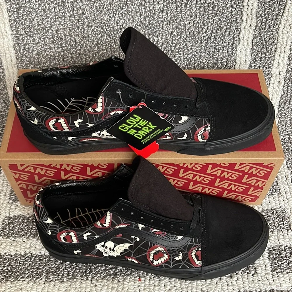 Vans Old Skool Glow Frights Black/Black WMNS - Picture 3 of 16